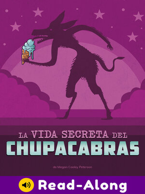 cover image of La vida secreta del chupacabras
